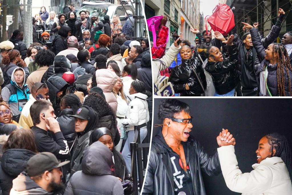 Fashionistas descend on Telfar's Soho flagship opening - queuing for hours to shop: 'A memory to be made'